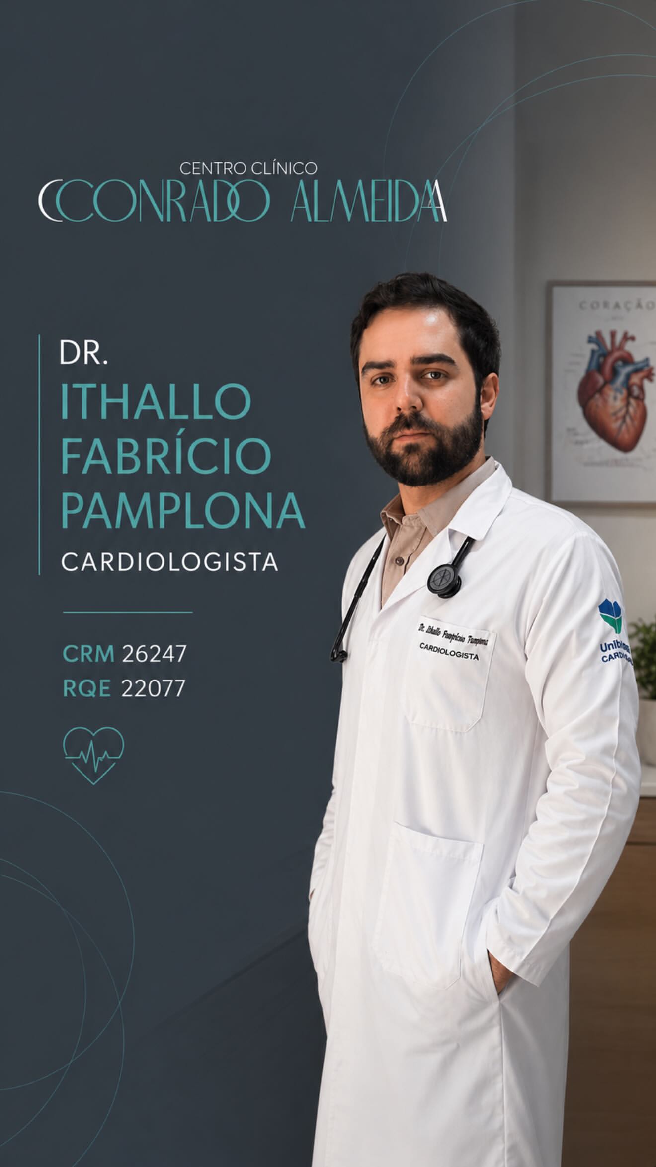 Especialista da Clínica Conrado Almeida